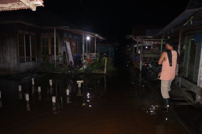 12 kelurahan di Palangka Raya terdampak banjir kiriman 12 kelurahan di Palangka Raya terdampak banjir kiriman
