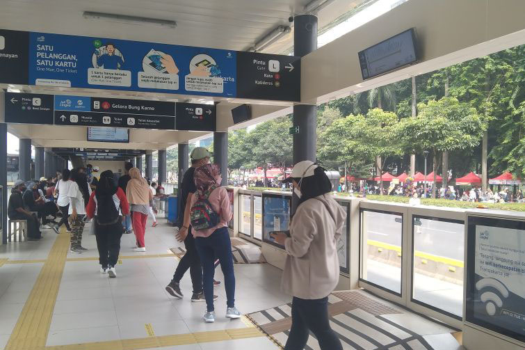 Anies targetkan empat juta penumpang angkutan umum pada 2030