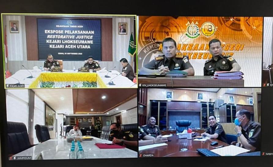 Kejari Aceh Utara lakukan restorative justice perkara tindak pidana laka lantas Kejari Aceh Utara lakukan restorative justice perkara tindak pidana laka lantas