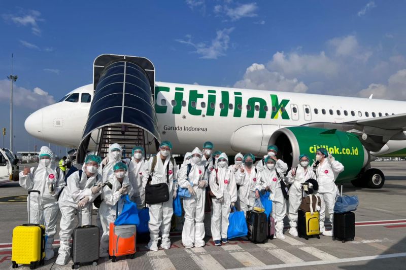 125 pelajar Indonesia tiba di Tiongkok 125 pelajar Indonesia tiba di Tiongkok