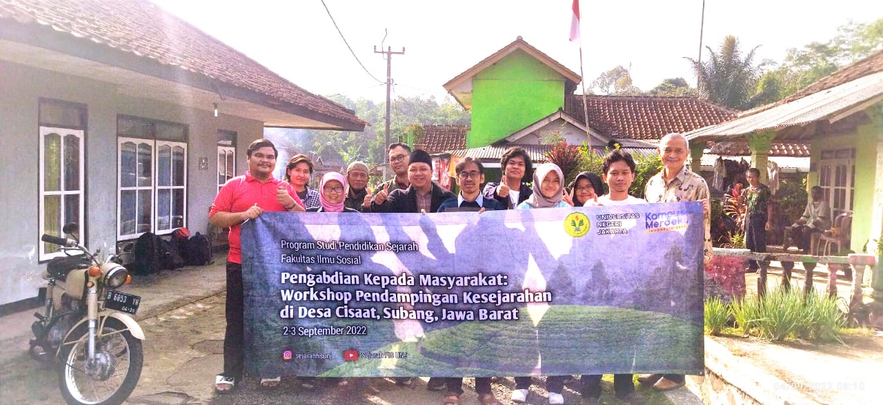 Kembangkan Desa Edukasi, Prodi Pendidikan Sejarah UNJ lakukan PKM di Subang Kembangkan Desa Edukasi, Prodi Pendidikan Sejarah UNJ lakukan PKM di Subang