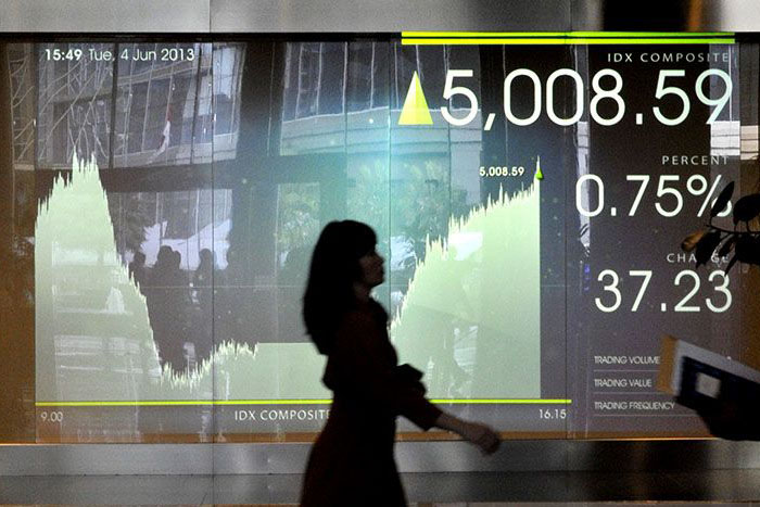 IHSG Rabu dibuka melemah 4,85 poin