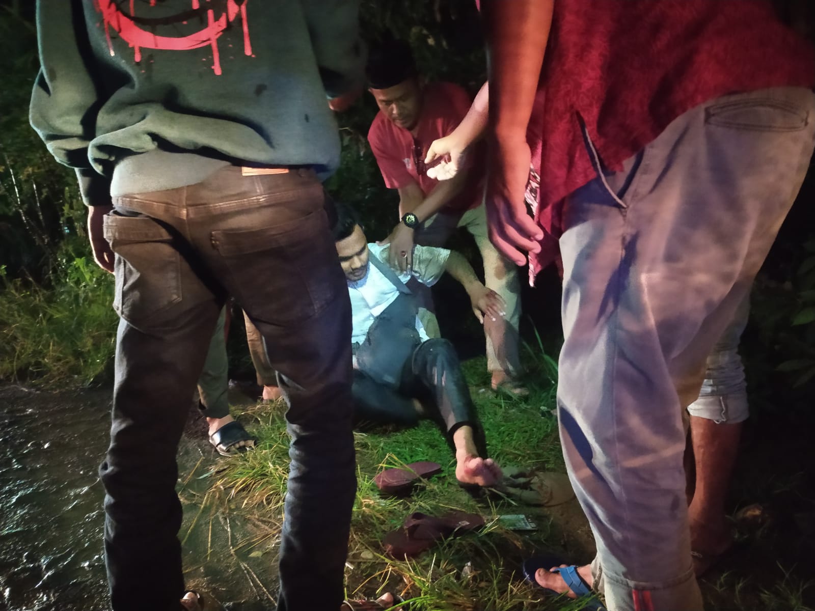 Sering makan korban, warga minta jalan berlubang di Jalan Lintas Medan-Banda Aceh diperbaiki