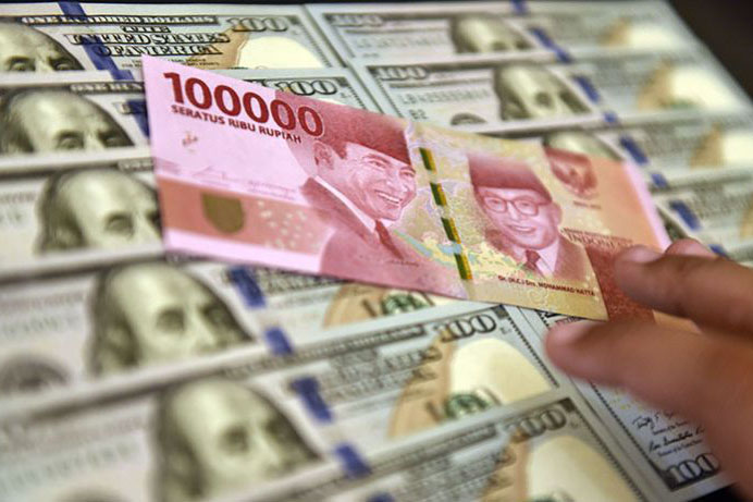 Rupiah Rabu pagi melemah 88 poin