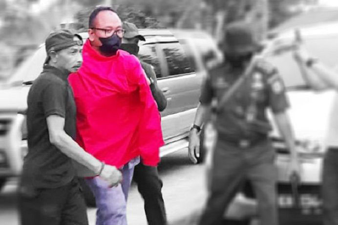 Tersangka korupsi Bandara Tringing dijebloskan di Rutan Palangka Raya