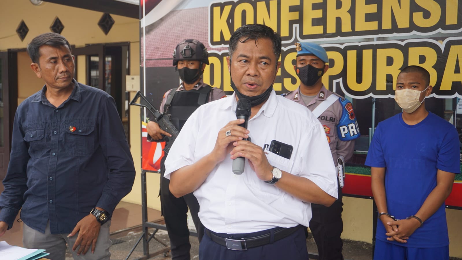Jajakan teman lewat aplikasi Michat, pria ini dibekuk Polres Purbalingga