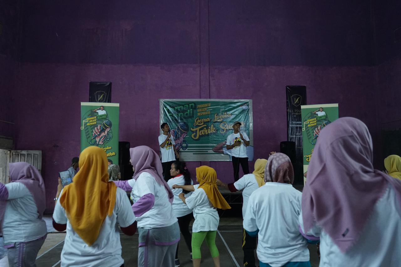Aksi sosial dan lomba gapyak warnai deklarasi Sandiaga Uno 2024