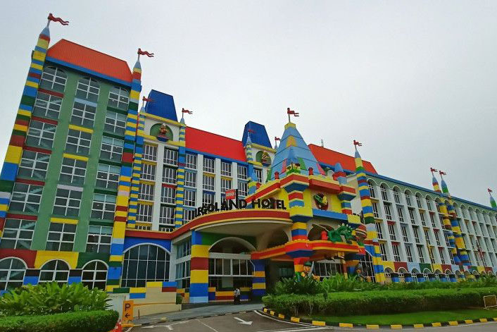 Menginap di hotel lego pertama di Asia, sejengkal dari Indonesia Menginap di hotel lego pertama di Asia, sejengkal dari Indonesia