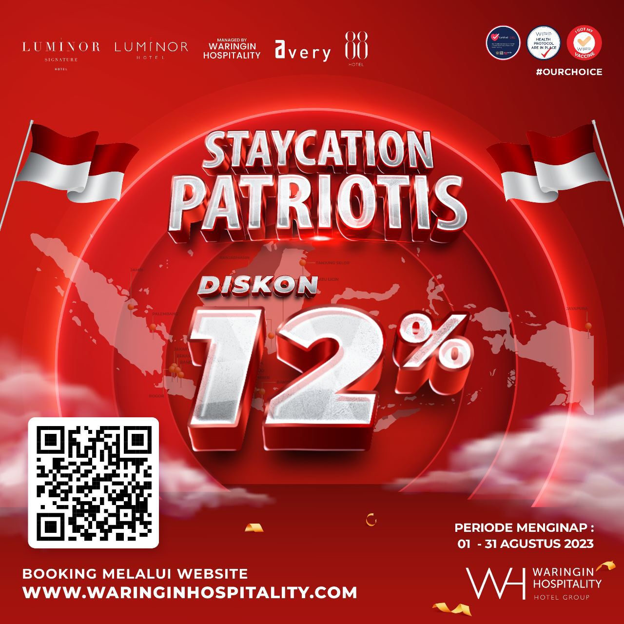 Dicari yang namanya Agus, gratis makan siang di Waringin Hospitality Hotel Group