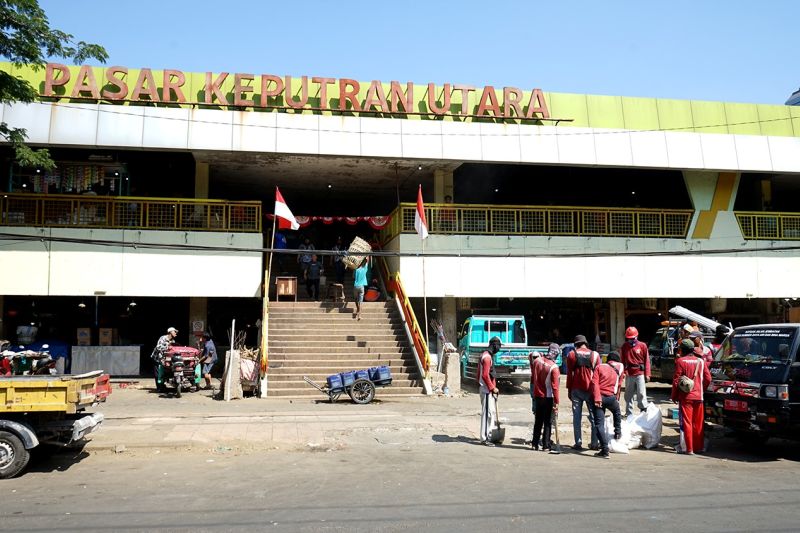 Pasar Keputran Kota Surabaya dibenahi Pemerintah Pasar Keputran Kota Surabaya dibenahi Pemerintah