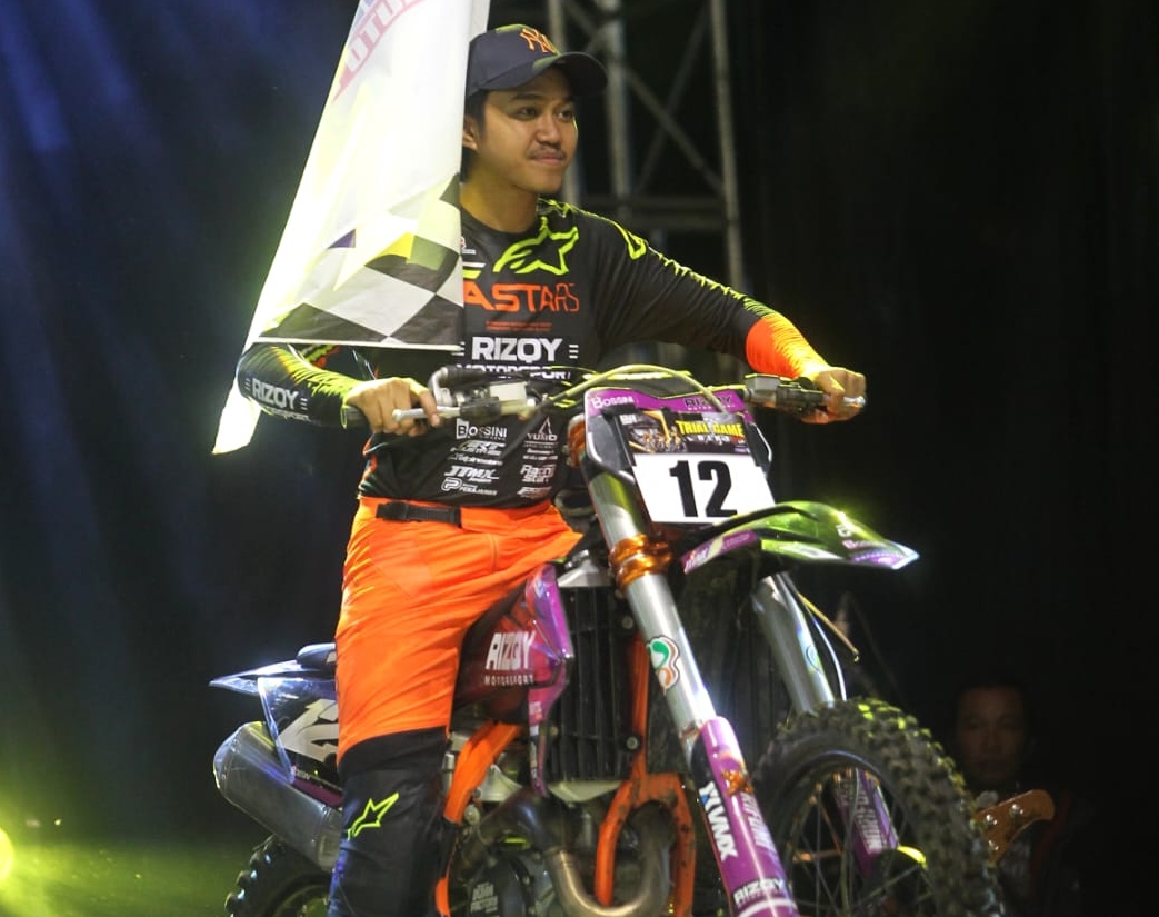 Lantian Juan Juara Umum Trial Game Dirt 2023