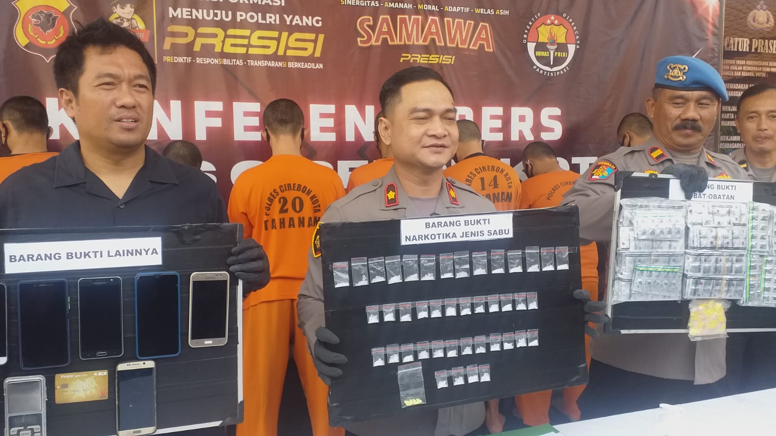Polres Cirebon Kota selamatkan 2.500 orang dari penyalahgunaan narkoba Polres Cirebon Kota selamatkan 2.500 orang dari penyalahgunaan narkoba