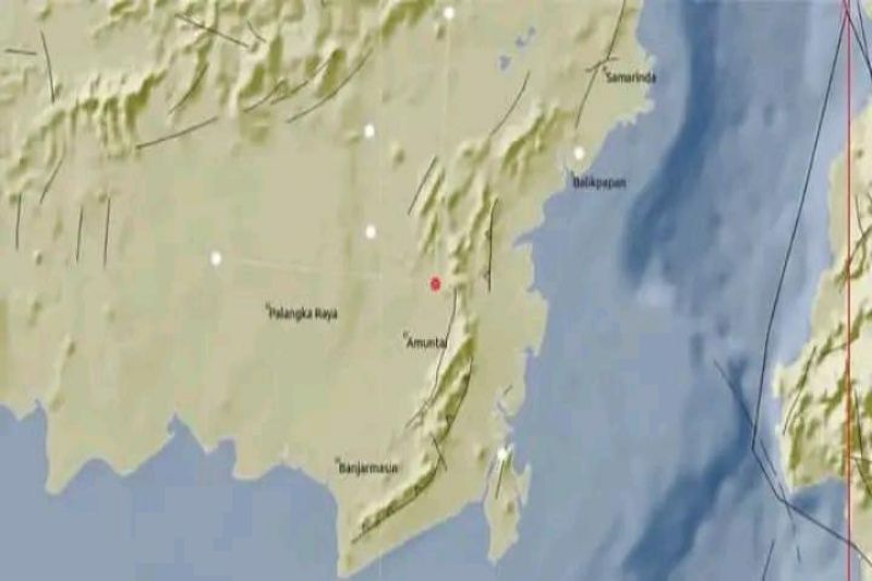 Gempa Kalimantan Selatan berasosiasi dengan aktivitas zona penunjaman Gempa Kalimantan Selatan berasosiasi dengan aktivitas zona penunjaman