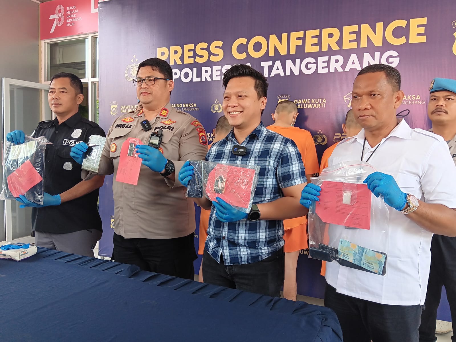 Satreskrim Polsek Tigaraksa ringkus tiga pelaku pencurian sepeda motor Satreskrim Polsek Tigaraksa ringkus tiga pelaku pencurian sepeda motor