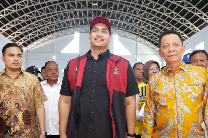Menpora tinjau arena PON Aceh-Sumut Menpora tinjau arena PON Aceh-Sumut