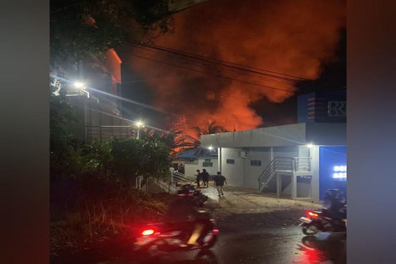 Dua kebakaran terjadi di Muara Teweh dalam satu malam