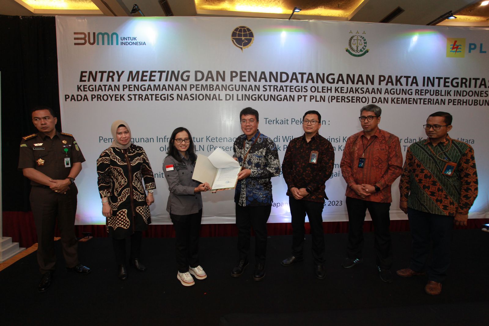 Kejagung amankan proyek strategis PT PLN Kalimantan Timur dan Kalimantan Utara Kejagung amankan proyek strategis PT PLN Kalimantan Timur dan Kalimantan Utara