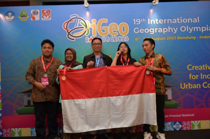 Indonesia raih empat medali dalam iGeo 2023