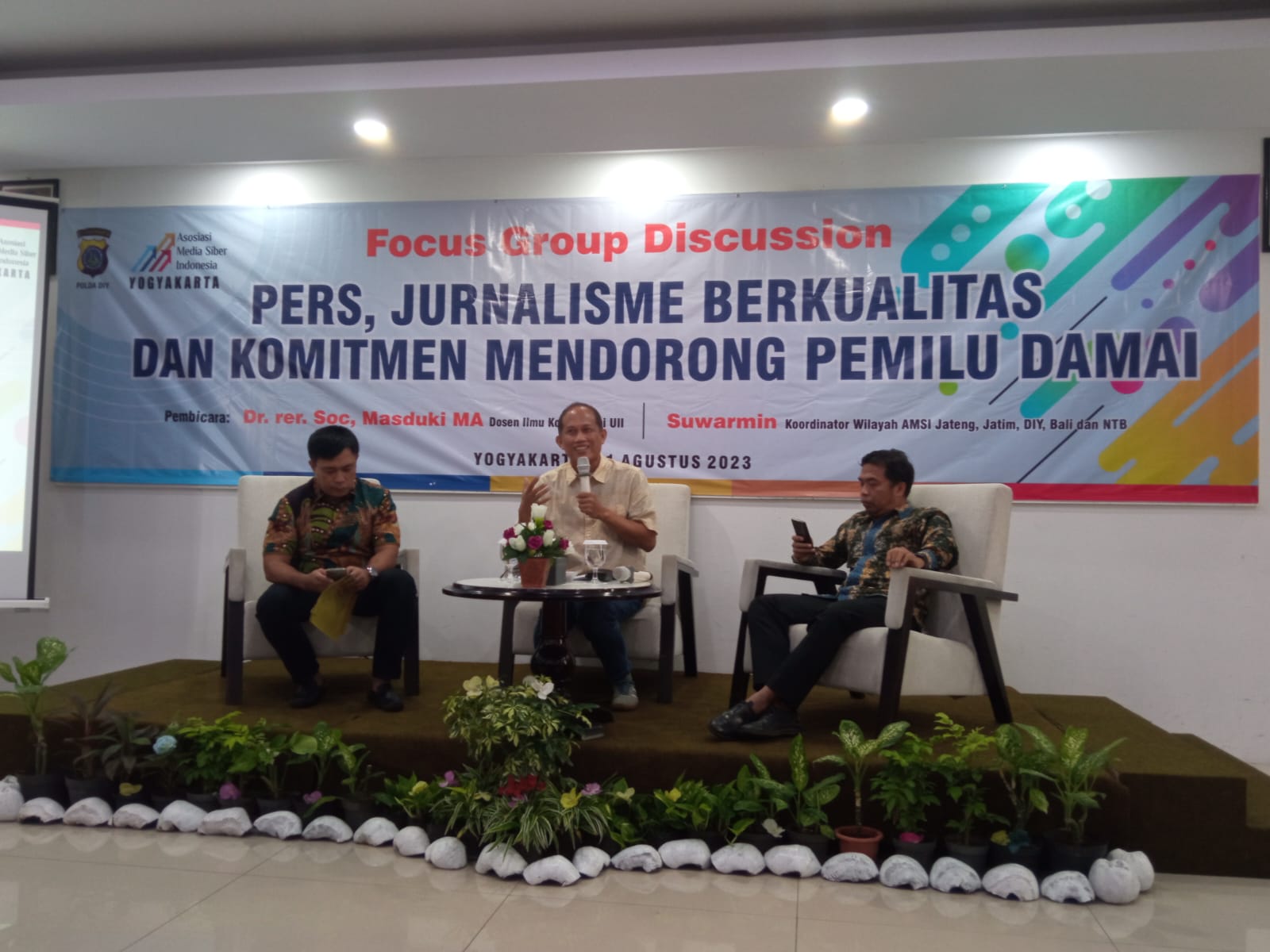 Jelang Pemilu 2024 berita hoax diprediksi meningkat, AMSI dan Polda DIY perkuat kerjasama Jelang Pemilu 2024 berita hoax diprediksi meningkat, AMSI dan Polda DIY perkuat kerjasama