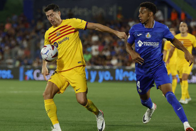 Diwarnai tiga kartu merah, Barca ditahan imbang tanpa gol lawan Getafe Diwarnai tiga kartu merah, Barca ditahan imbang tanpa gol lawan Getafe