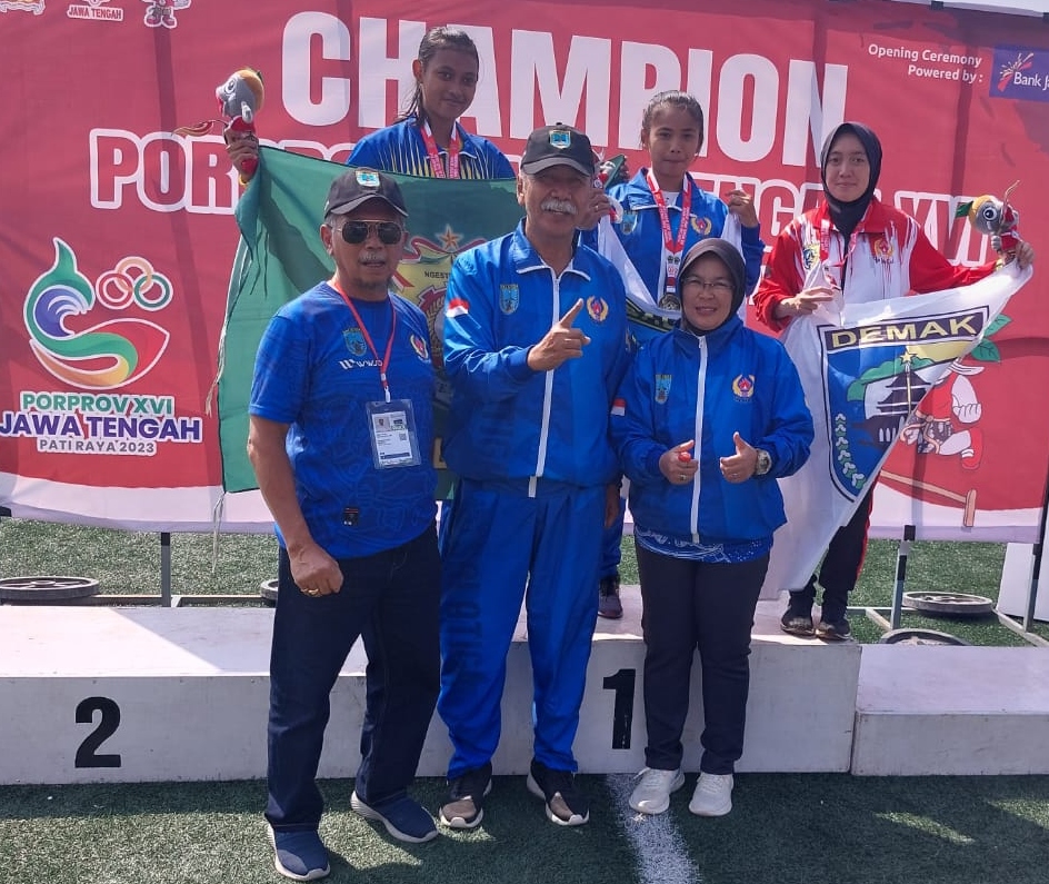 Kontingen Salatiga tambah dua emas di cabang atletik Porprov XVI 