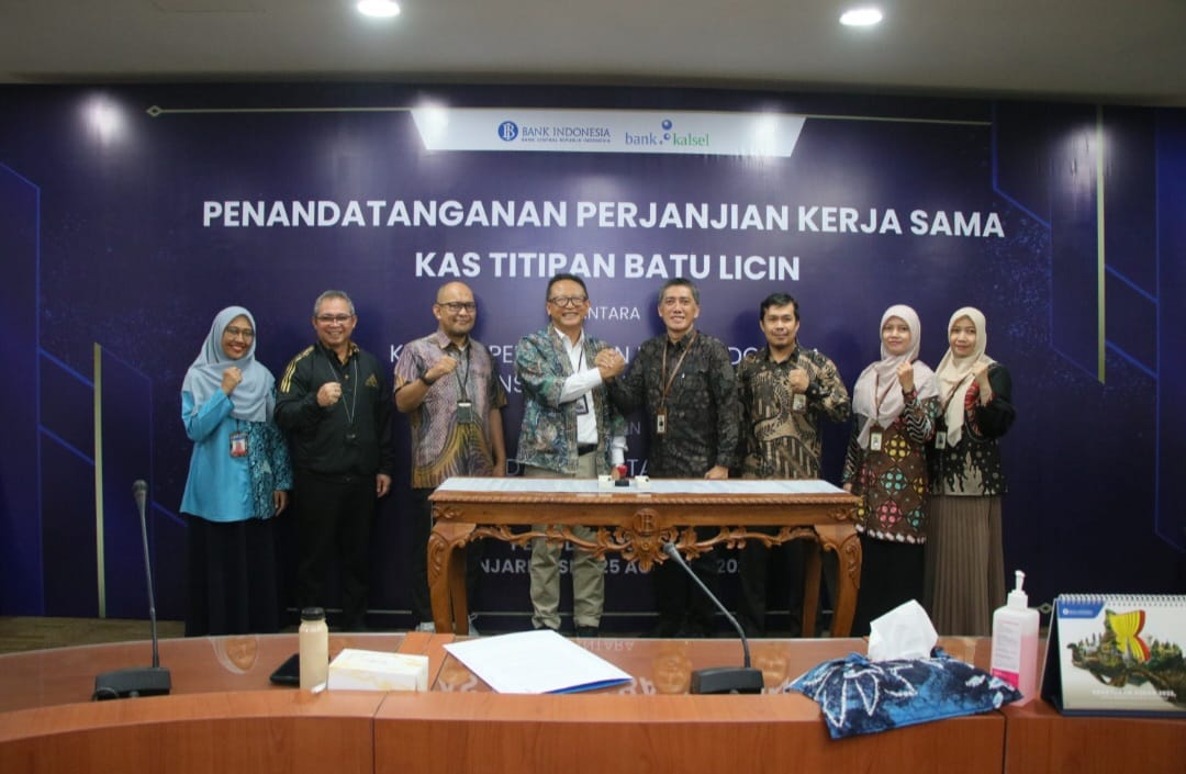 BI Kalsel perpanjang kerja sama kas titipan dengan Bank Kalsel Batulicin
