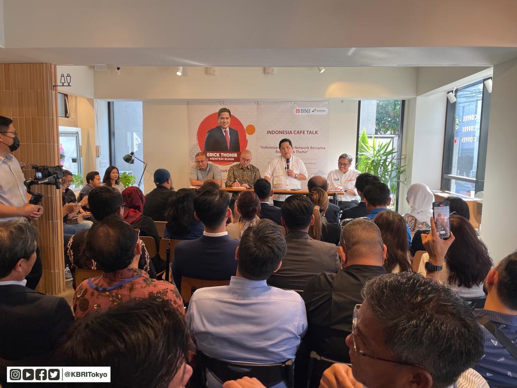 Wakil Dubes RI untuk Jepang apresiasi dialog Menteri BUMN dengan diaspora Indonesia Wakil Dubes RI untuk Jepang apresiasi dialog Menteri BUMN dengan diaspora Indonesia