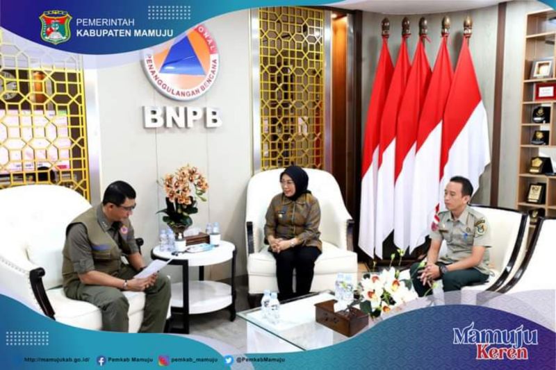 Pemkab Mamuju temui BNPB bahas bantuan gempa Pemkab Mamuju temui BNPB bahas bantuan gempa
