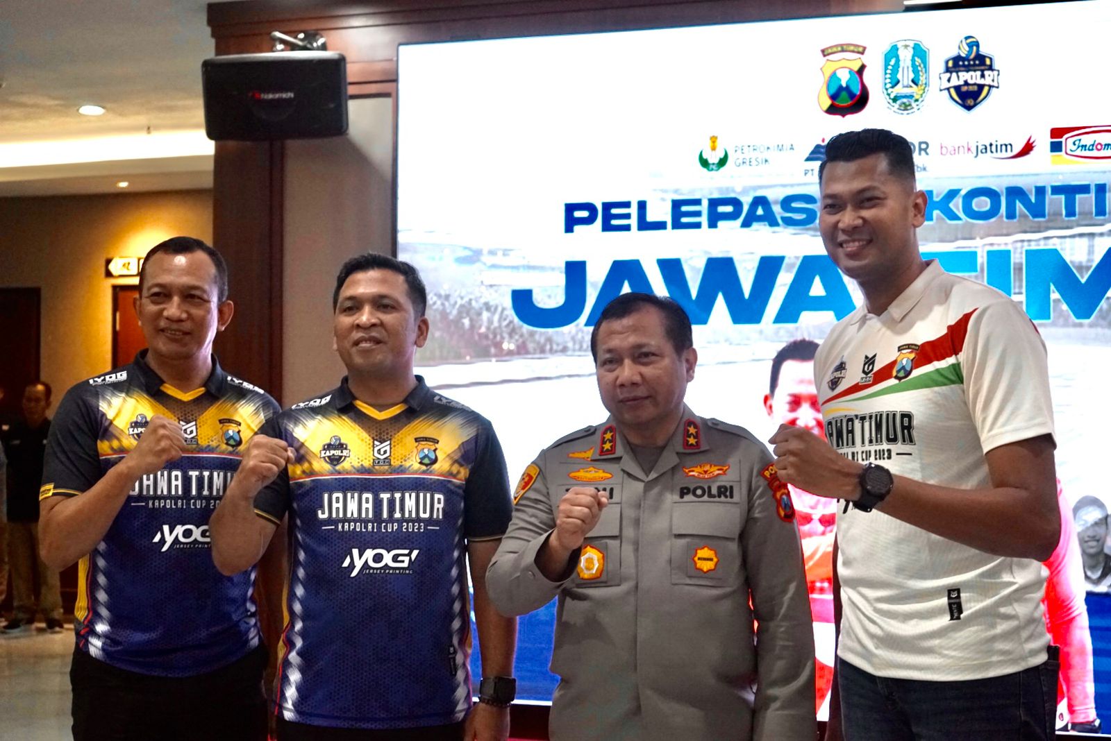 Tim bola voli Jatim ditargetkan juara di Turnamen Kapolri Cup 2023 Tim bola voli Jatim ditargetkan juara di Turnamen Kapolri Cup 2023