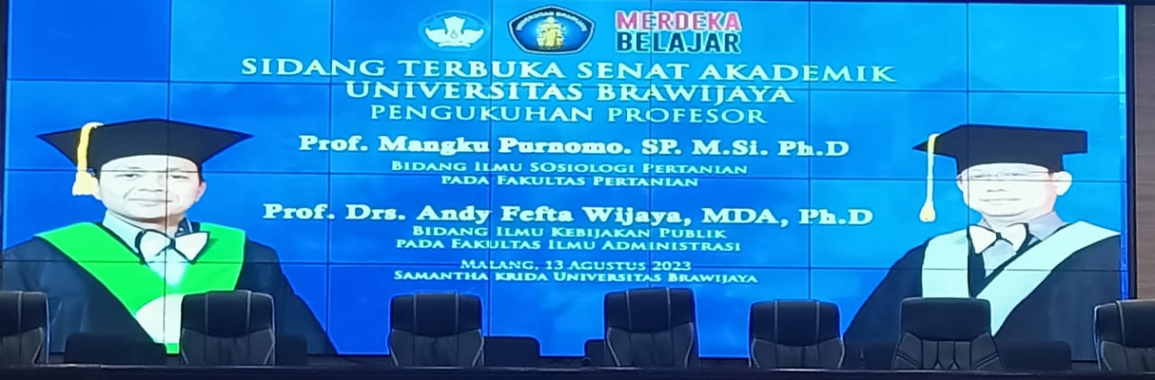Jelang HUT ke-78 RI, UB kukuhkan dua profesor lintas ilmu 