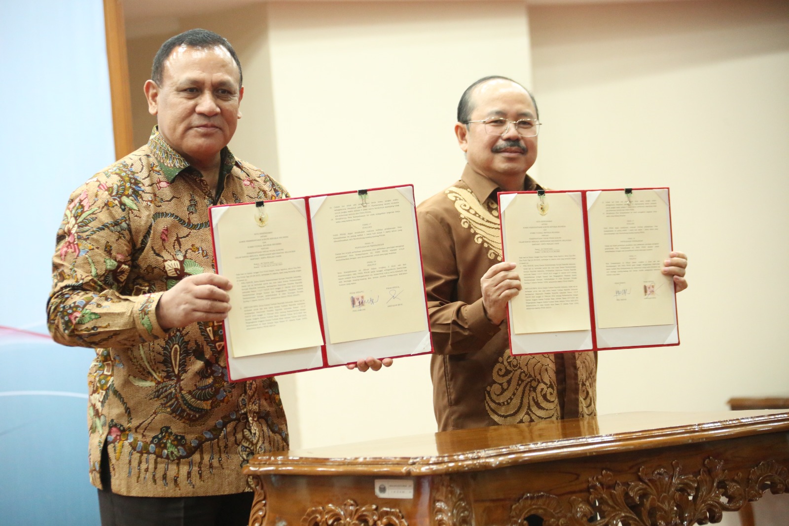 Untuk penguatan lembaga, KY tanda tangani MoU dengan KPK Untuk penguatan lembaga, KY tanda tangani MoU dengan KPK