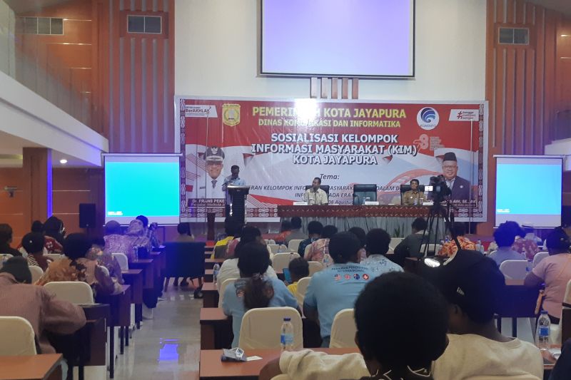 Kominfo Jayapura sosialisasi peranan kelompok informasi masyarakat