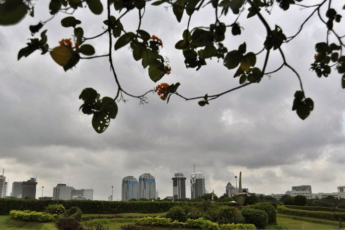 Jakarta cerah berawan pada Rabu pagi Jakarta cerah berawan pada Rabu pagi