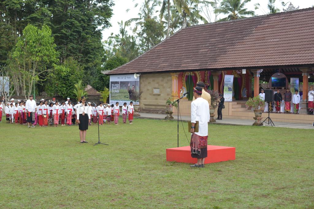 20 Relawan Bakti BUMN ikuti upacara HUT ke-78 RI di Desa Penglipuran, Bali 20 Relawan Bakti BUMN ikuti upacara HUT ke-78 RI di Desa Penglipuran, Bali