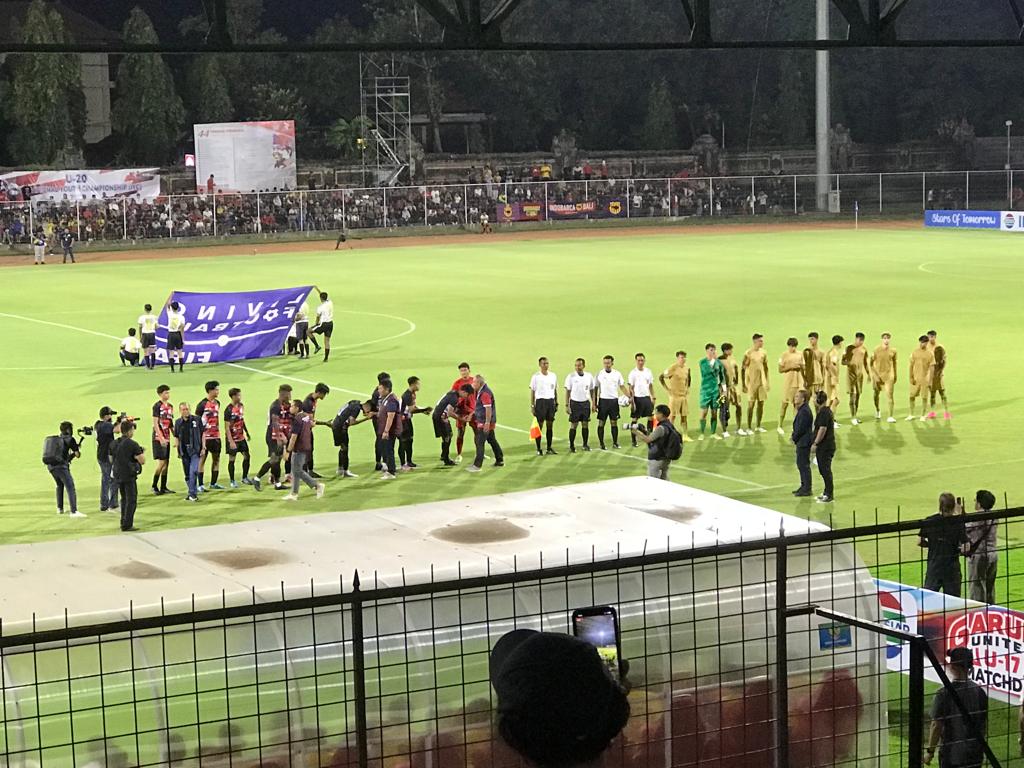 Coach Bima Sakti evaluasi kekalahan Garuda United U-17 
