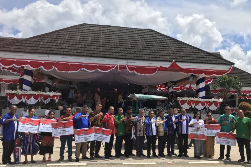 Dinas Pertanian Maluku terima 85 alat mesin pertanian dari Kementan