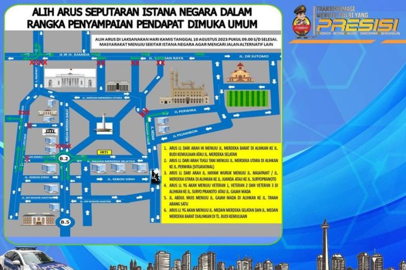 Polda Metro Jaya kerahkan 6.612 personel gabungan amankan demo buruh Polda Metro Jaya kerahkan 6.612 personel gabungan amankan demo buruh