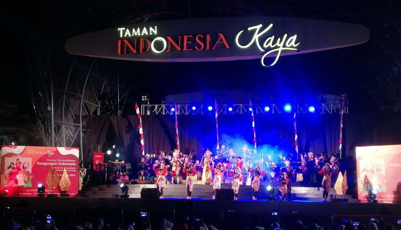 Konser Keagungan Indonesia semarakkan Taman Indonesia Kaya Semarang
