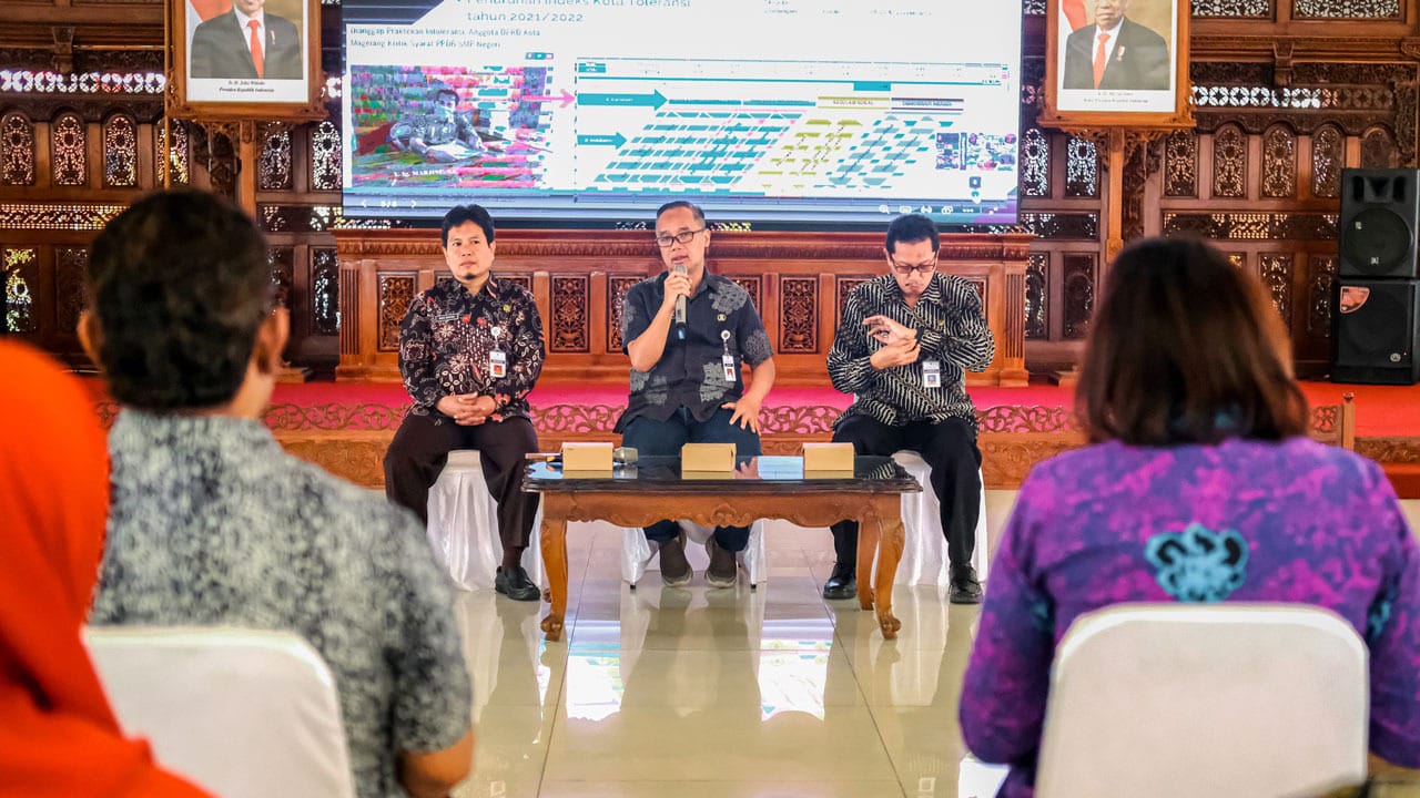 Pemkot Magelang masif tumbuhkan sikap toleransi di sekolah-sekolah Pemkot Magelang masif tumbuhkan sikap toleransi di sekolah-sekolah
