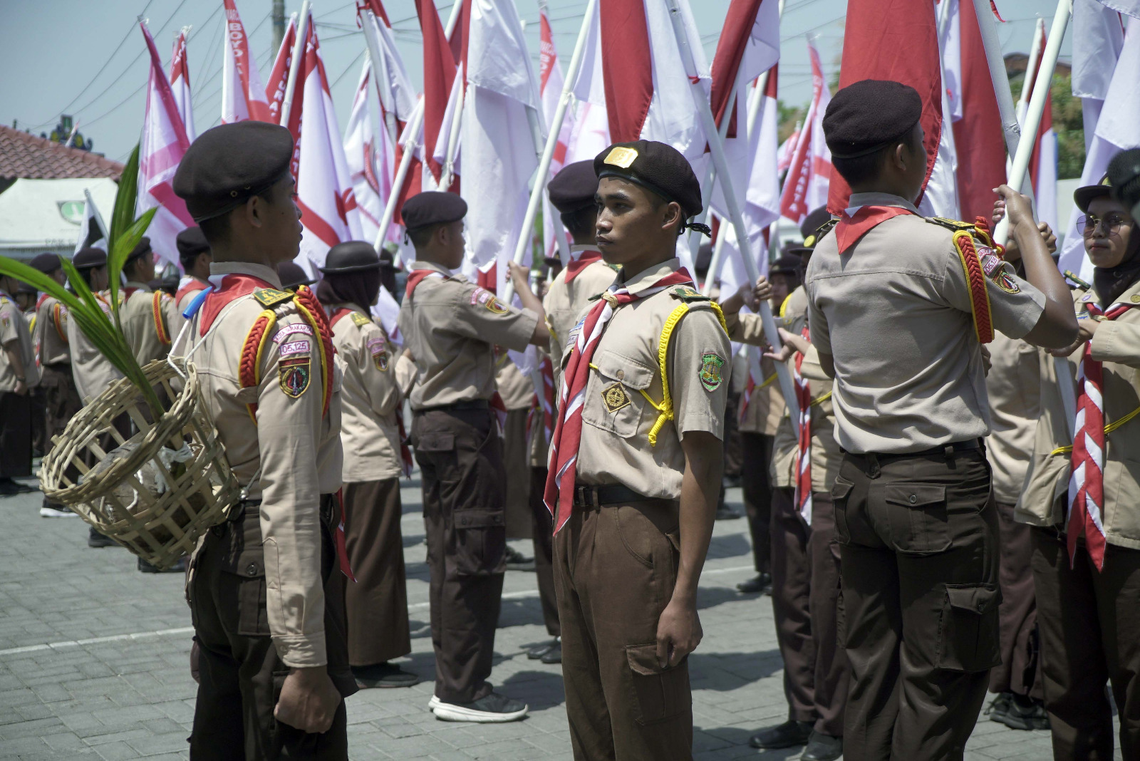 Estafet Tunas Kelapa Kwarda Jateng telah sampai di Boyolali Estafet Tunas Kelapa Kwarda Jateng telah sampai di Boyolali