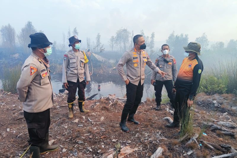 Polisi selidiki kasus karhutla di Palangka Raya Polisi selidiki kasus karhutla di Palangka Raya