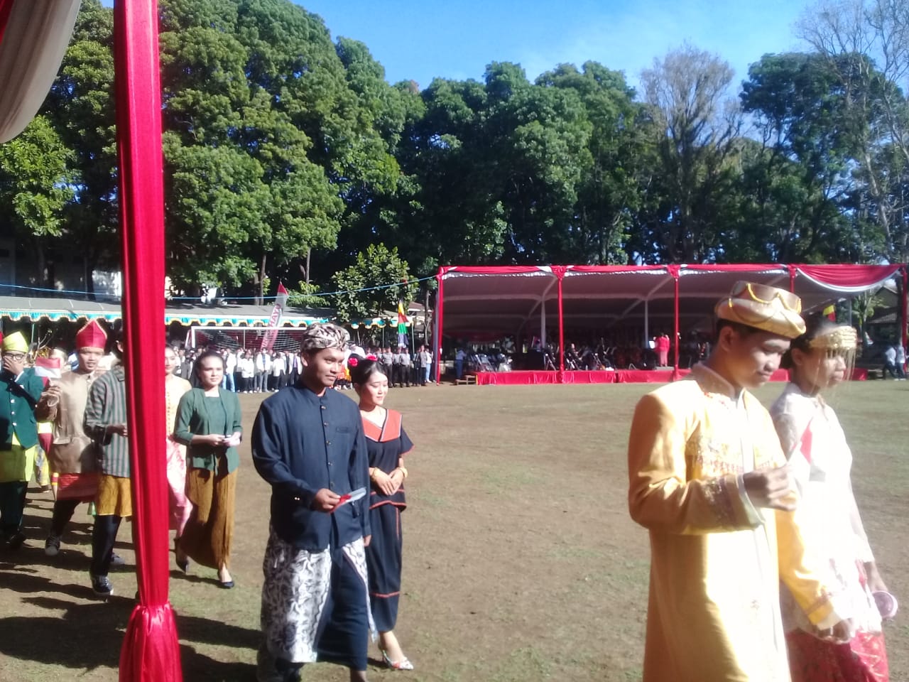 Gelar upacara HUT ke-78 RI, UKSW Salatiga angkat tema 23 etnis daerah Gelar upacara HUT ke-78 RI, UKSW Salatiga angkat tema 23 etnis daerah