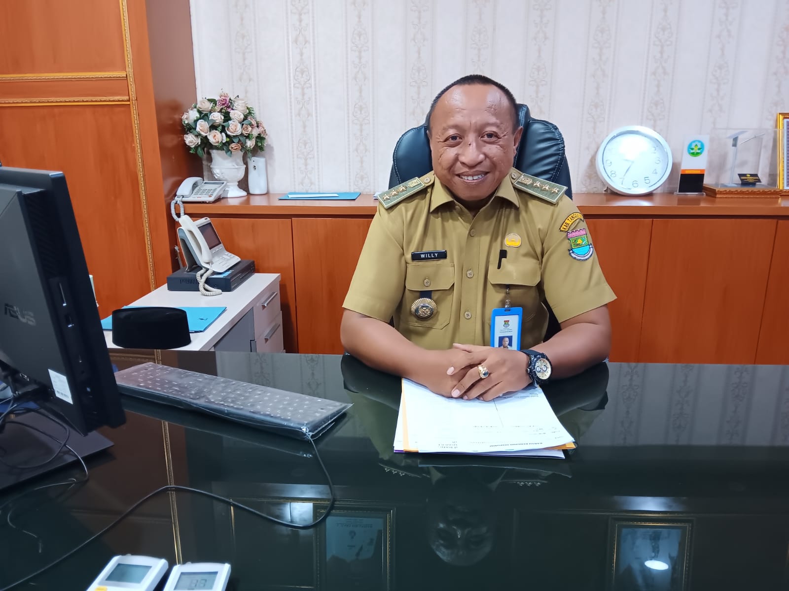 Pihak Kecamatan Balaraja, Tangerang lakukan edukasi politik damai jelang Pemilu 2024