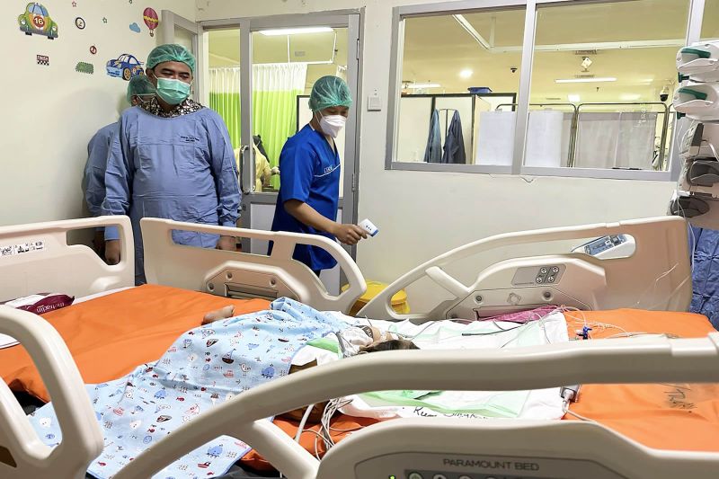 Kondisi bayi Aisyah dan Aliyah membaik pasca-operasi pemisahan Kondisi bayi Aisyah dan Aliyah membaik pasca-operasi pemisahan