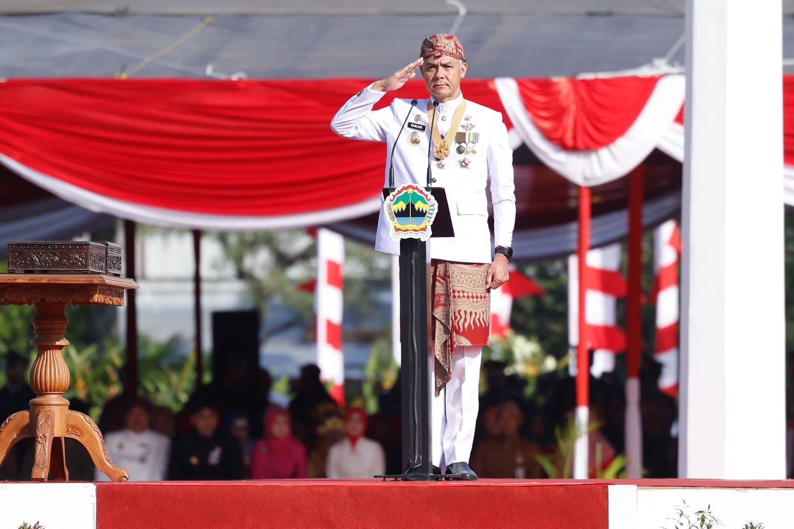 HUT ke-78 RI, Ganjar puji petani hingga buruh berkontribusi pada kemajuan Jateng HUT ke-78 RI, Ganjar puji petani hingga buruh berkontribusi pada kemajuan Jateng