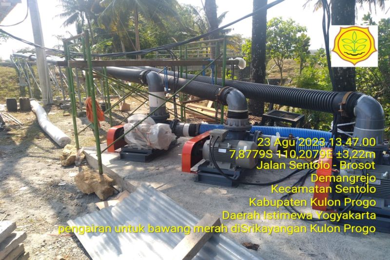 Petani bawang merah Kulon Progo dapat bantuan konversi BBM ke listrik