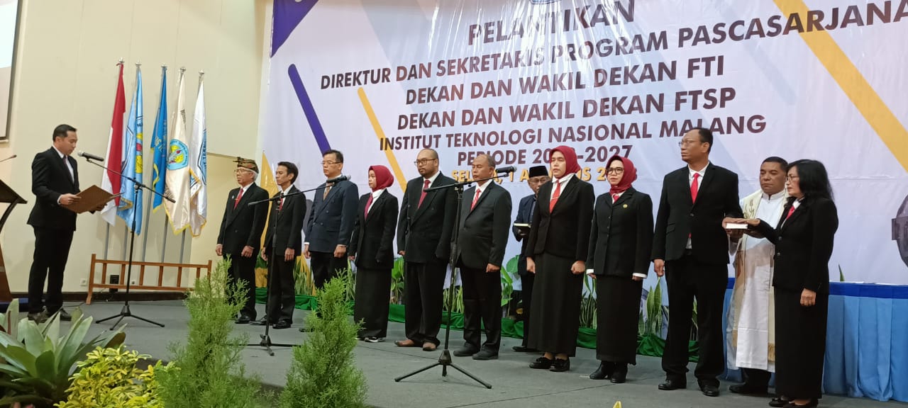 Rektor ITN ingatkan pejabat baru untuk terus berinovasi
