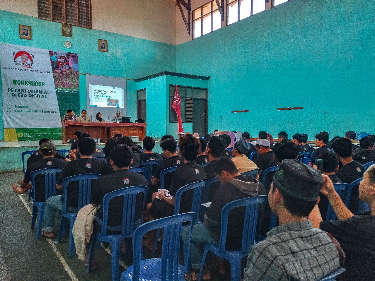 Ganjar Muda Padjadjaran gelar workshop petani milenial di Sumedang Ganjar Muda Padjadjaran gelar workshop petani milenial di Sumedang
