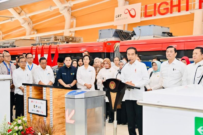 Adhi Karya tuntaskan pembangunan LRT Jabodebek sepanjang 44 KM Adhi Karya tuntaskan pembangunan LRT Jabodebek sepanjang 44 KM