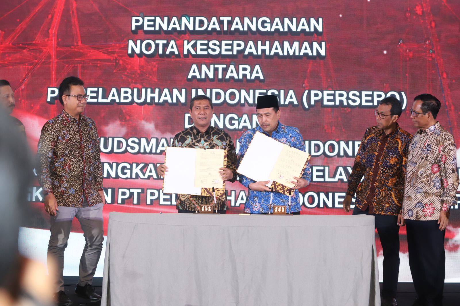 Cegah korupsi, Pelindo, Ombudsman dan TII jalin kerjasama Cegah korupsi, Pelindo, Ombudsman dan TII jalin kerjasama